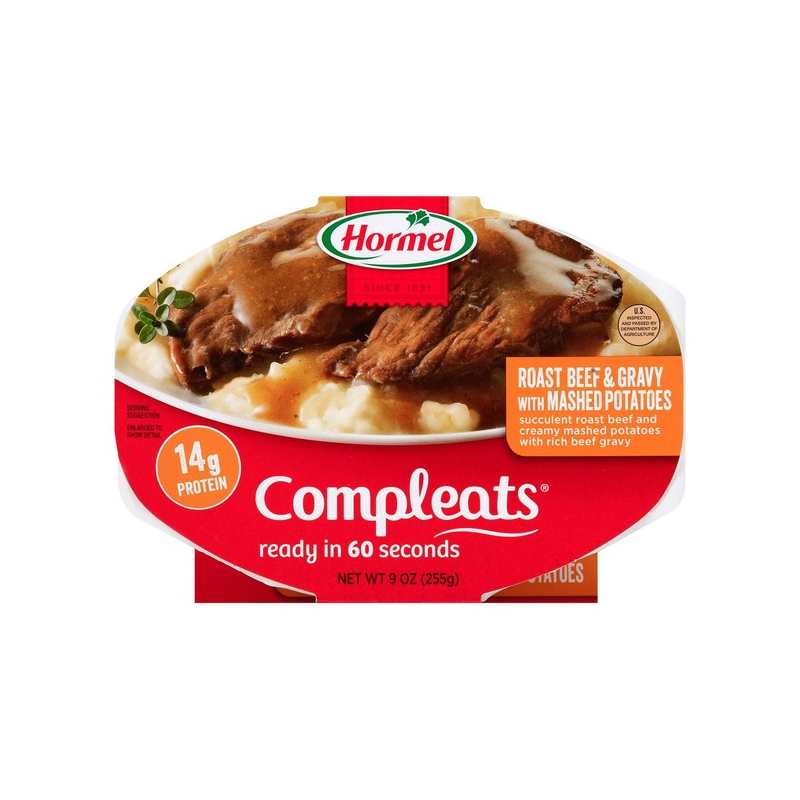 Hormel Roast Beef & Mashed Potatoes